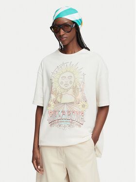 Billabong Billabong Camiseta Chasin Sunshine EBJZT00411 Blanco Loose Fit