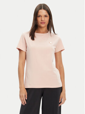 Guess Guess Футболка V4YI09 J1314 Рожевий Regular Fit