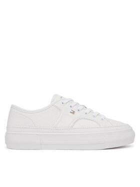 Tommy Hilfiger Sneakers Tommy Hilfiger Platform Vulc Piping Ltr FW0FW09393 Weiß