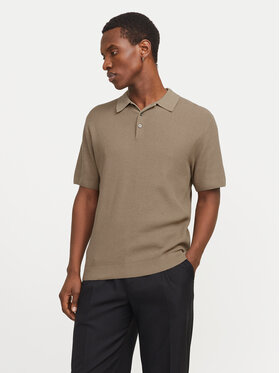 Jack & Jones Jack & Jones Pólóing Cooper 12271483 Bézs Regular Fit