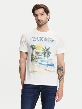 Guess Guess Футболка M5YI38 KBW41 Écru Regular Fit