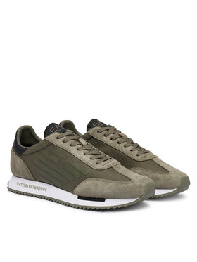 EA7 Emporio Armani Sneakersy EA7 Emporio Armani 7X000870 AF28085 MZ851 Zelená