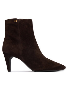 MICHAEL Michael Kors Botki MICHAEL Michael Kors Daniela Heeled 40F6DNME6S Brązowy