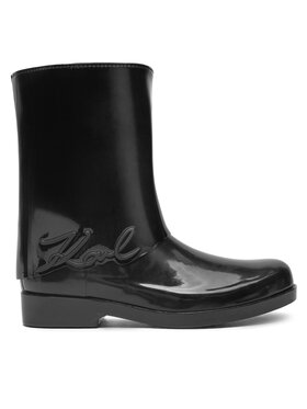 KARL LAGERFELD Gumáky KARL LAGERFELD Kalosh KL47064S Čierna