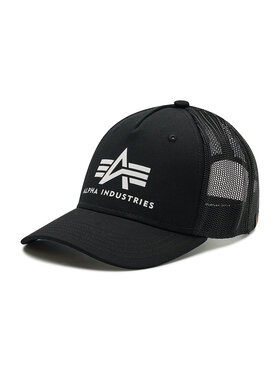 Alpha Industries Șapcă Alpha Industries Basic Trucker Cap 186902 Negru