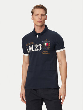 Aeronautica Militare Aeronautica Militare Polo 261PO1916UP00191 Azul marino Regular Fit