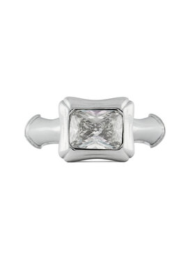 Guess Prsteň Guess JUBR05 173JW Strieborná