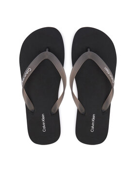 Calvin Klein Zehentrenner Calvin Klein Beach Thong Slide HM0HM02105 Schwarz