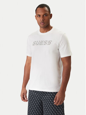 Guess Guess Camiseta Z6RI15 I3Z14 Blanco Regular Fit