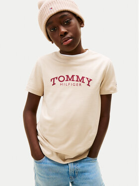Tommy Hilfiger Tommy Hilfiger Camiseta Monotype Print KB0KB10051 M Beis Regular Fit