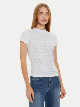 Guess Guess Футболка W4BI26 J1314 Білий Slim Fit