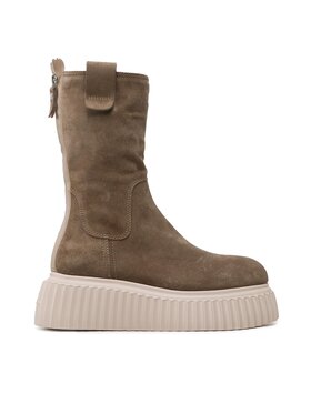 AGL Členková obuv AGL Milagros D751503PGKI014E189 Hnedá