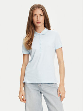 United Colors Of Benetton United Colors Of Benetton Поло 3TQJD300W Блакитний Slim Fit