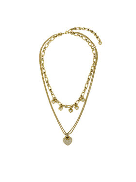 Guess Náhrdelník Guess JUBN05 208JW Zlatá