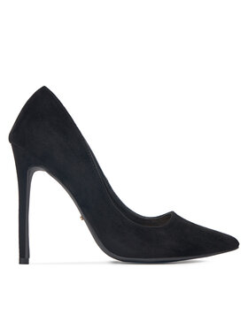 DeeZee Čevlji z visoko peto DeeZee 92831-201-BLACK SU Črna