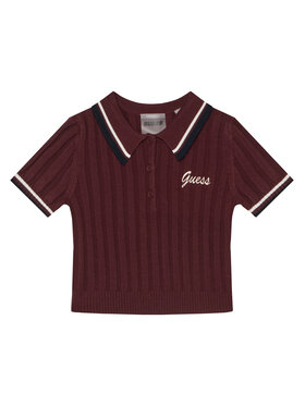 Guess Guess Polo J5BP01 Z1152 Guinda/burdeos Regular Fit
