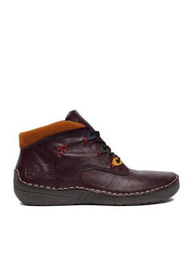 Rieker Schnürschuhe Rieker CEO-52544-30 Dunkelrot