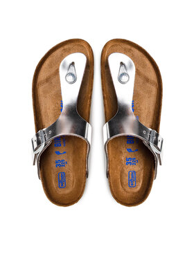 Birkenstock В'єтнамки Birkenstock Gizeh Bs 1003675 Срібний