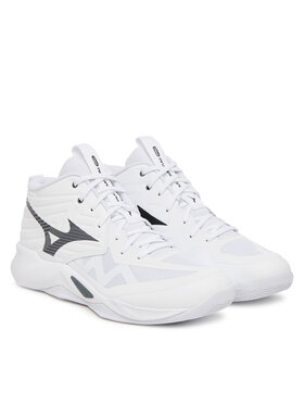Mizuno Παπούτσια Σάλας Mizuno Wave Momentum Pro Mid V1GA2545 Λευκό