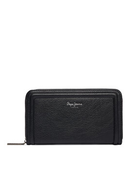 Pepe Jeans Peňaženka Pepe Jeans Code Wallet PL0700001 Čierna