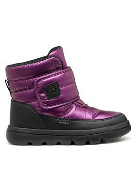 Geox Snehule Geox J Willaboom B A J46HWC 0LVBC C8227 M Fialová