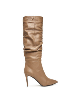 Pollini Kozačky Pollini SA26038M0NTE0135 Hnědá