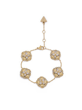 Guess Náramek Guess JUBB05 501JW Zlatá