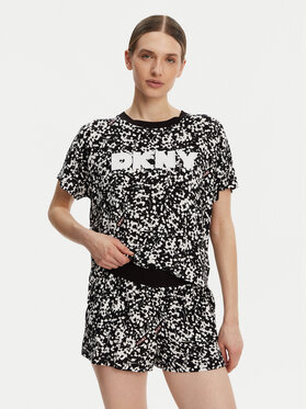 DKNY DKNY Піжама YI80044 Чорний Regular Fit