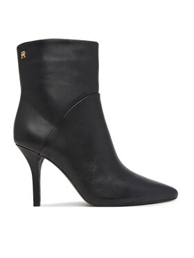 Tommy Hilfiger Botine Tommy Hilfiger High Heel Clean Ankle Boot FW0FW09624 Negru