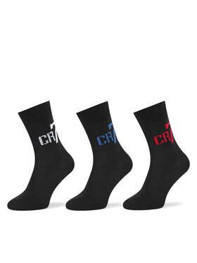 Cristiano Ronaldo CR7 Dlhé ponožky Cristiano Ronaldo CR7 300-8470-8010 Čierna