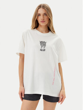 Volcom Volcom Футболка Alix 3 B3512507 Білий Oversize