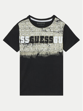 Guess Guess Camiseta L5RI23 K8HM4 Negro Regular Fit
