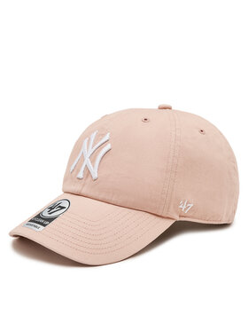 47 Brand Шапка с козирка 47 Brand Mlb New York Yankees '47 Clean Up W/ No Loop Label B-NLRGW17GWS-DVA Оранжев