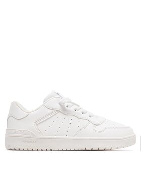 Geox Laisvalaikio batai Geox J Washiba Girl J36HXD 054FU C1000 D Balta