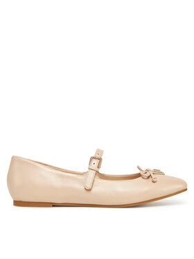 Guess Балетки Guess FLJKAY LEA02 Бежевий