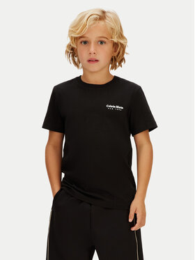 Calvin Klein Jeans Calvin Klein Jeans Camiseta Minimal Logo IB0IB02608 Negro Regular Fit