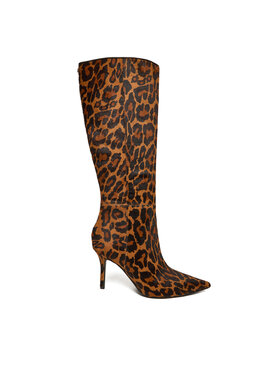 Guess Kozačky Guess FLFGSS LEA11 Hnědá