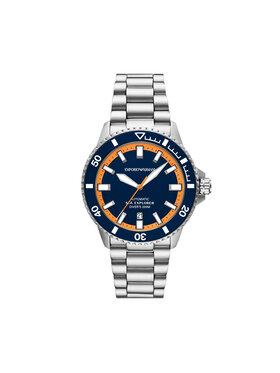 Emporio Armani Pulkstenis Emporio Armani Sea Explorer AR60090 Sudraba