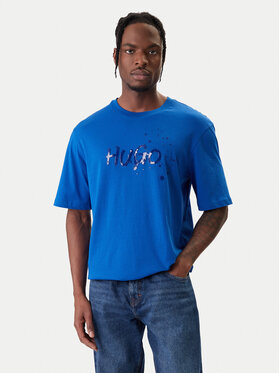 HUGO HUGO Camiseta Nierofix 50554369 Azul Regular Fit