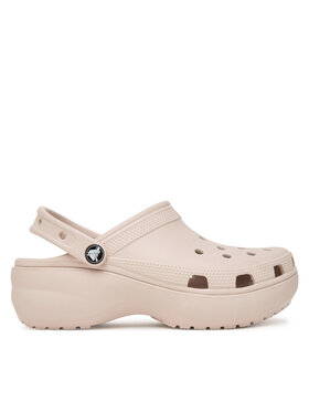 Crocs Шльопанці Crocs Classic Platform Clog 206750 Бежевий