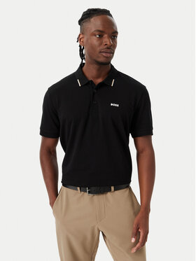BOSS BOSS Поло Swing Paddy 50564779 Чорний Regular Fit