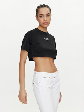 Vans Vans T-shirt Flying V Crew Crop Ii VN000GFF Nero Regular Fit