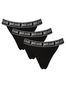 Just Cavalli Just Cavalli Conjunto de tangas 80PAJU01 CJUT2 Negro