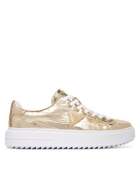 Guess Sneakersy Guess FLFD15 PEL12 Zlatá