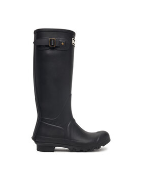 Barbour Gumijas zābaki Barbour Bede Tall Welly LRF0043BK11 Melns