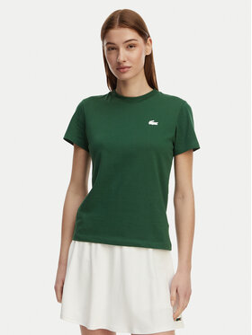 Lacoste Lacoste Camiseta TF9246 Verde Slim Fit