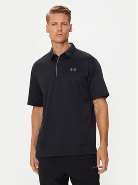 Under Armour Under Armour Поло UA Tech 1290140 Чорний Loose Fit