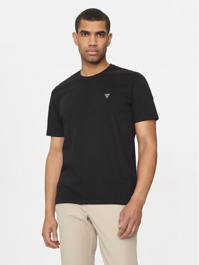 Guess Guess Футболка M4YI0A KCCM1 Чорний Regular Fit