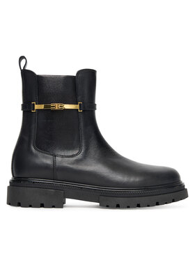Elisabetta Franchi Ботильйони Elisabetta Franchi Chelsea Bot F4A5-E0441-1251 D Чорний