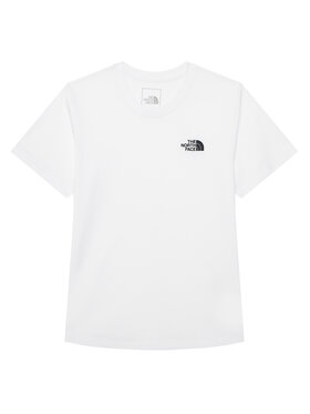 The North Face The North Face Camiseta Teen Evolution Simple NF0A8F9Z Blanco Regular Fit